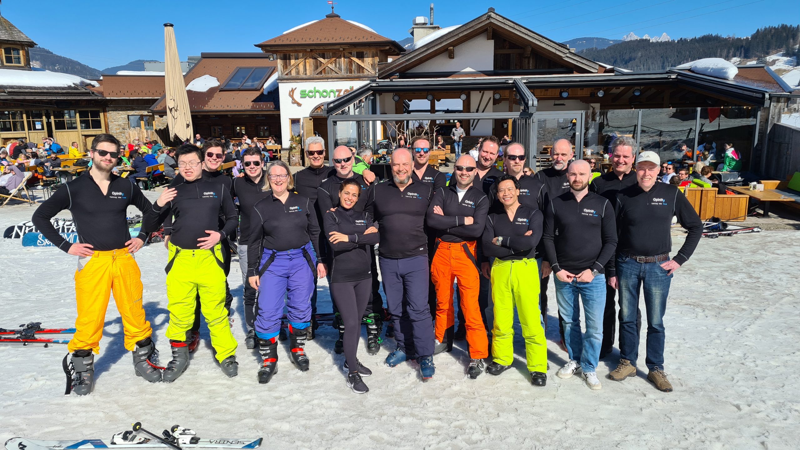 Jon groepsfoto Flachau 2022